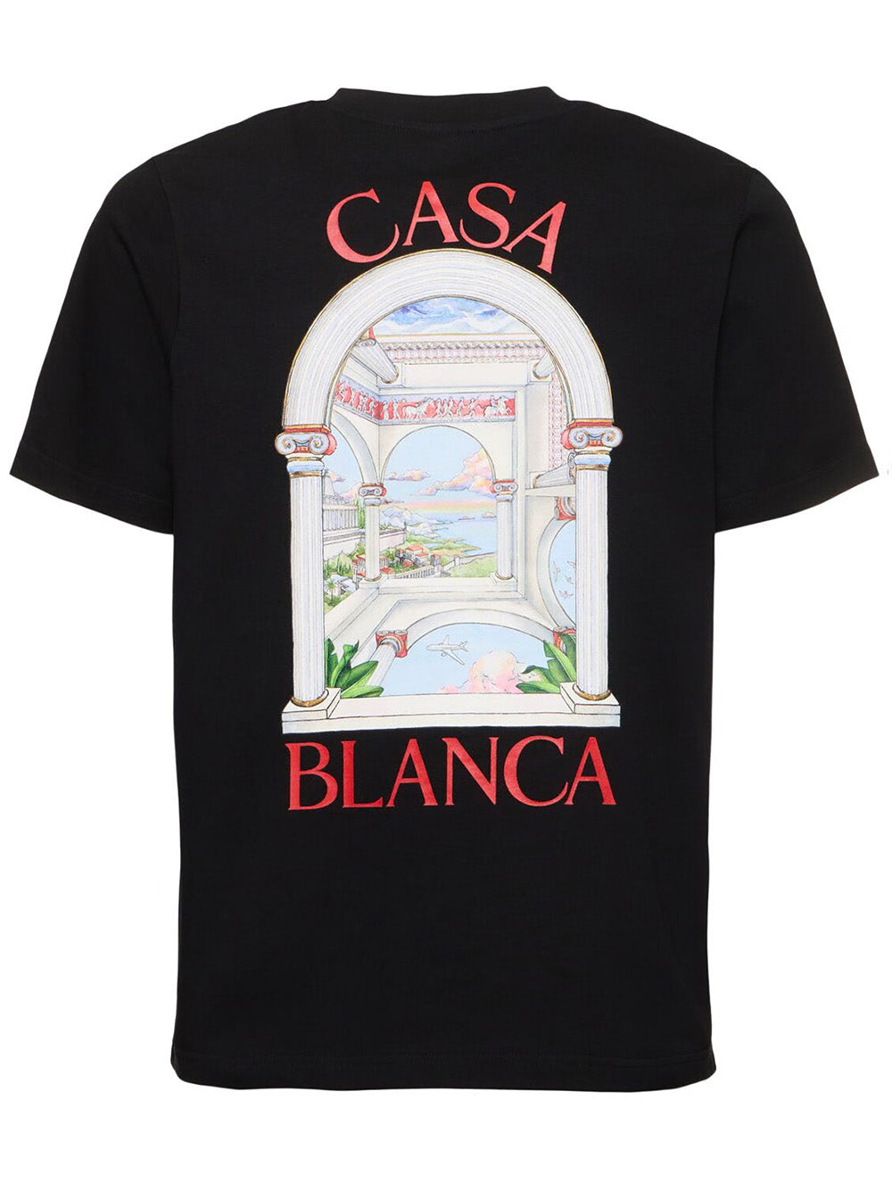 Casablanca Le Passage Printed T-Shirt in Black