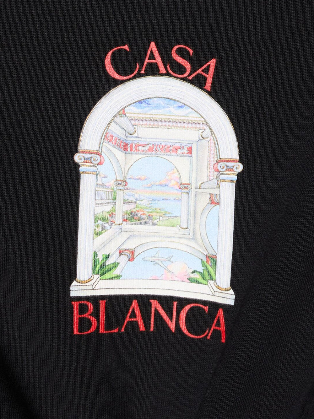 Casablanca Le Passage Printed T-Shirt in Black