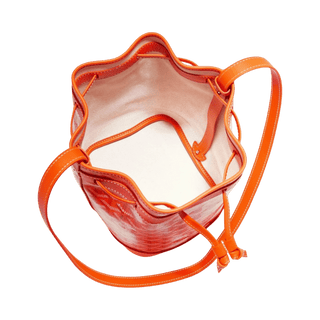 Goyard Petit Flot Bucket Bag Orange