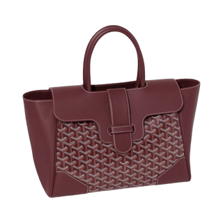 Goyard Saigon Tote Bag Burgundy