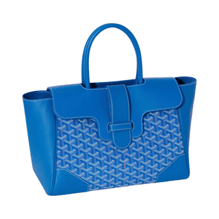 Goyard Saigon Tote Bag Blue
