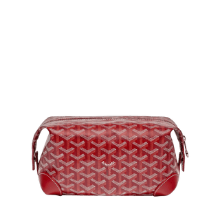 Goyard Bowling 25 Toiletry Bag Red