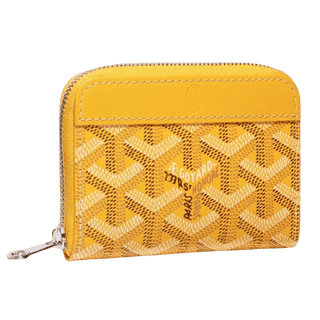Goyard Matignon Mini Wallet Yellow