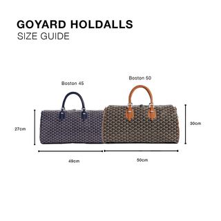 Goyard Boston 50 Bag Red