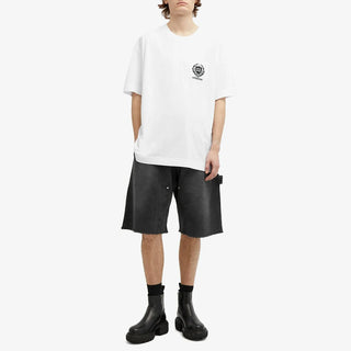 Givenchy Crest Logo T-Shirt in White
