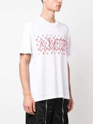 AMIRI M.A Paisley- Print T-shirt White