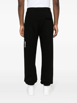 Amiri Hockey 23 Logo Patch Joggers in Black