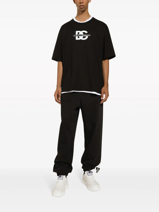 Dolce & Gabbana DG Printed T-Shirt in Black