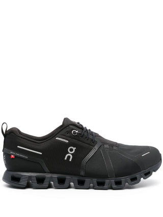 On Running Cloud 5 WaterProof Trainers in Black