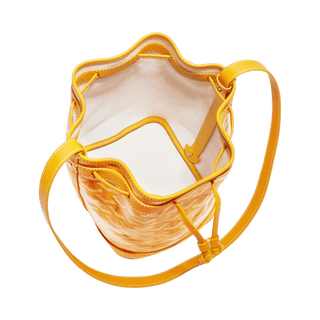 Goyard Petit Flot Bucket Bag Yellow