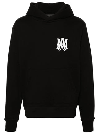 Amiri MA Core Logo Printed Hoodie in Black