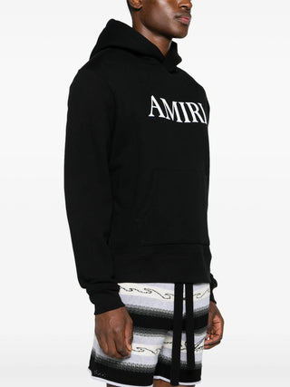 Amiri Core Logo Printed Hoodie in Black