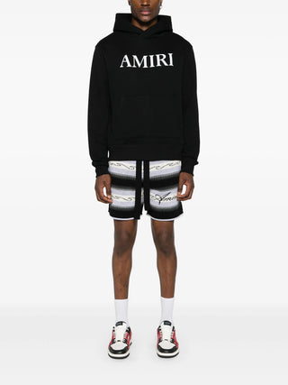 Amiri Core Logo Printed Hoodie in Black