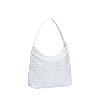 Goyard Boheme Hobo Bag White