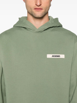 Jacquemus The Gros Grain Hoodie Green