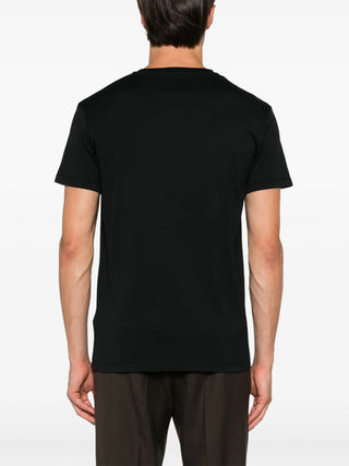 Fendi FF Labyrinth Embroidered T-shirt in Black