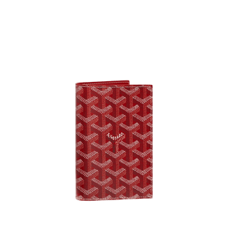 Goyard Grenelle Passport Cover Red