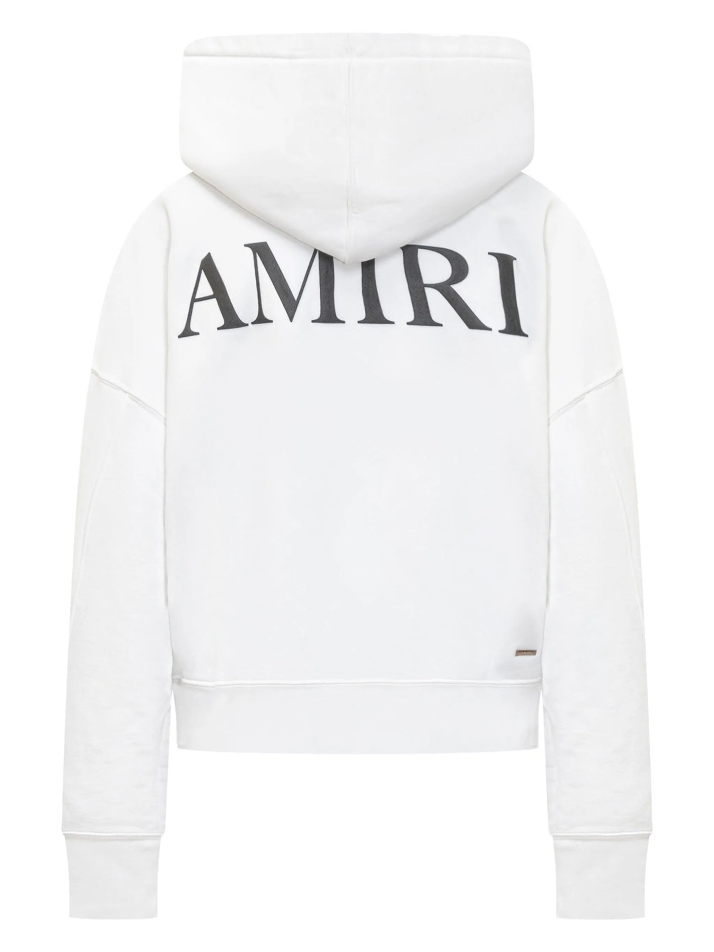 Amiri MA Core Logo Printed Hoodie in White