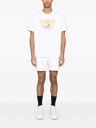 Casablanca Casa Surf Printed T-Shirt in White