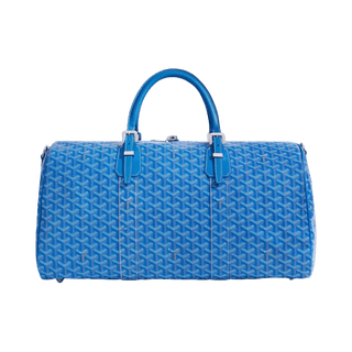 Goyard Boston 50 Bag Blue