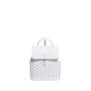 Goyard Alpin Mini Backpack White