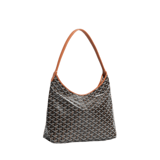 Goyard Boheme Hobo Bag Black Tan