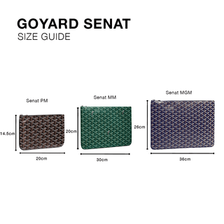 Goyard Senat PM Pouch Grey