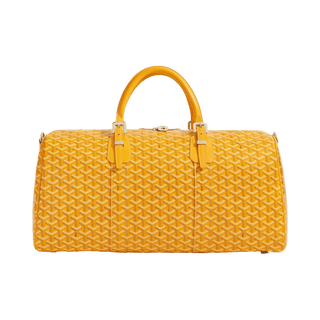 Goyard Boston 50 Bag Yellow