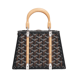 Goyard Saigon Mini Trunk Bag Black