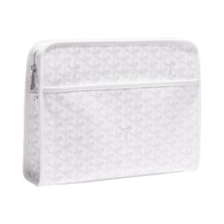 Goyard Jouvence GM Toiletry Bag White