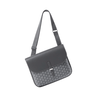 Goyard Coursier Messenger Bag Grey