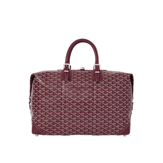 Goyard Bowling 45 Bag Burgundy