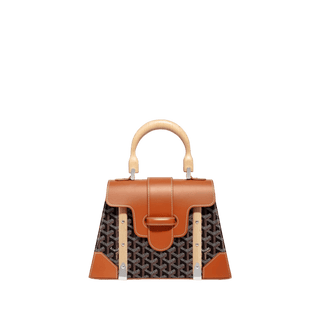 Goyard Saigon PM Bag Black Tan