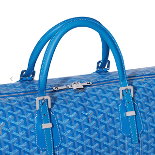 Goyard Boston 50 Bag Blue