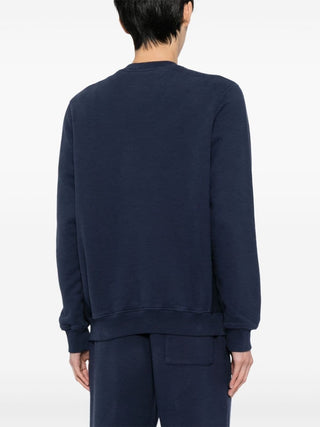 Casablanca Diamond-logo Crew-neck Sweatshirt Blue