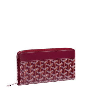 Goyard Matignon GM Wallet Burgundy