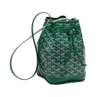Goyard Petit Flot Bucket Bag Green