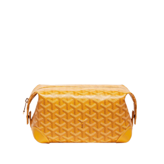Goyard Bowling 25 Toiletry Bag Yellow
