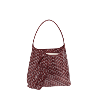 Goyard Boheme Hobo Bag Burgundy