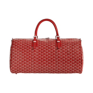 Goyard Boston 50 Bag Red