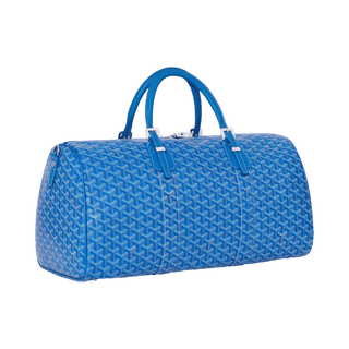 Goyard Boston 50 Bag Blue