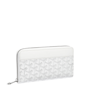 Goyard Matignon GM Wallet White