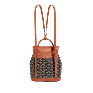 Goyard Alpin Mini Backpack Black Tan