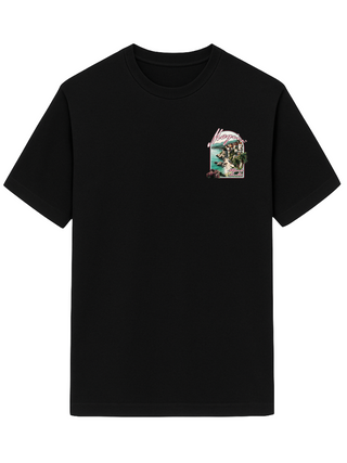 Magiri Sur Mur Printed T-Shirt in Black