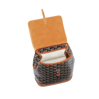 Goyard Alpin Mini Backpack Black Tan