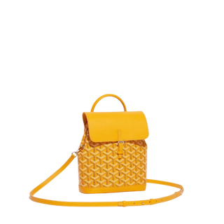 Goyard Alpin Mini Backpack Yellow