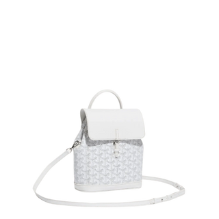 Goyard Alpin Mini Backpack White