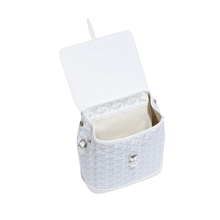 Goyard Alpin Mini Backpack White