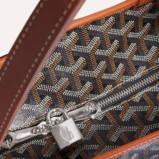 Goyard Artois GM Bag Black Tan