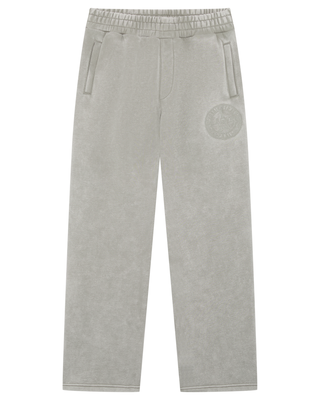 Magiri Embroidered Acid Wash Joggers in Washed Oatmeal